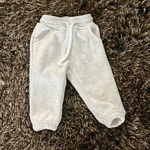 Little Bipsy Collection 6-12 month soft white sweat pants